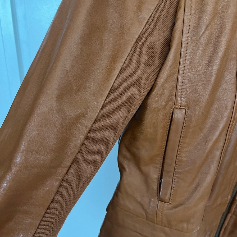 Halogen Leather Jacket - image 2